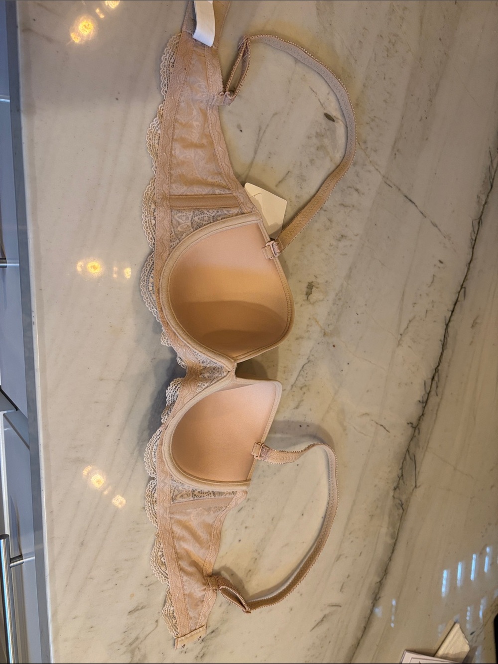 Simone Perele Blush Lace Underwire Bra - Picture 3 of 4